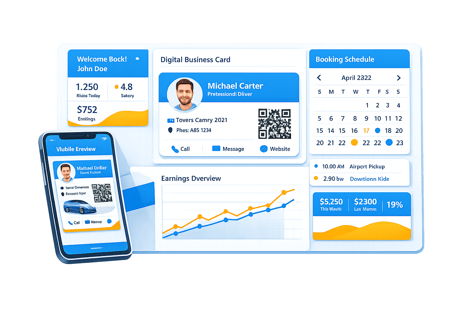 Driver Dashboard Preview